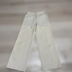 GU ワイドパンツ センターラインパンツ