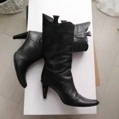 ★LAVORAZIONE ARTIGIANA イタリア製　レザーブーツ