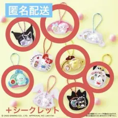 [新品未開封]サンリオ パッケージチャーム 7個セット シークレット