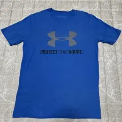 Under Armour HEATGEAR Tシャツ SM 青