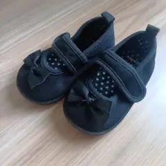 リボン付きブラックフォーマルシューズ 13.0cm