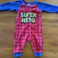 スパイダーマン風ロンパース 80cmのサムネイル