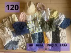 girls夏服　120サイズ　まとめ売り　26点