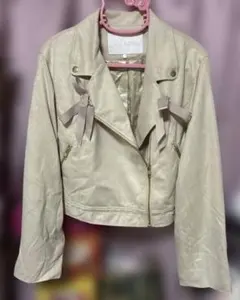 LIZ LISA スエード風ライダースジャケット