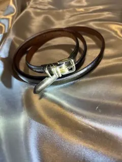 Banana Republic ナローレザーベルト Mサイズのサムネイル