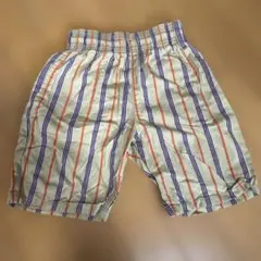 ストライプ柄ハーフパンツ 110サイズ