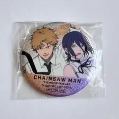 チェンソーマン　デンジ　レゼ　POP UP SHOP 特典　グリッター缶バッジ