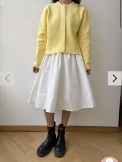 TAFFETA FLARE MIDI SKIRTのサムネイル