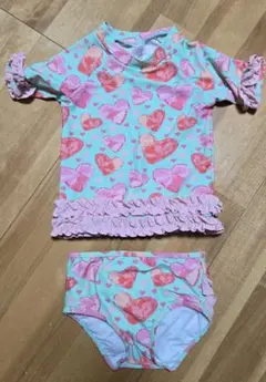 ☆ひめ様専用☆Ruffle Butts ハート柄水着 セパレート