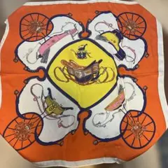 馬具デザイン シルクスカーフ