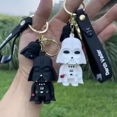 キーホルダーバッグチャーム新品スターウォーズ ダースベイダー インフィニティ2個