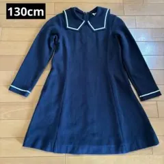 フォレストクラブ　子ども用ワンピース　ネイビー 130cm