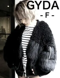 GYDA MIXフェイクファーブルゾンアウターコート