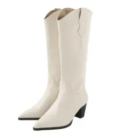 流行中‼️【新品】westernboots ロングブーツ　Sサイズのサムネイル
