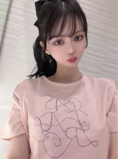 Grl ラインストーンロゴTシャツ[sm425]のサムネイル