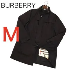 H3334-44◾️バーバリー　ダウンライナー付ロングコート　ノバチェック