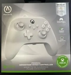 即購入⭕️PowerA Advantage wiredcontrollerホワイト