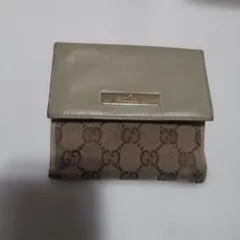 GUCCI GGパターン 二つ折り財布 ベージュのサムネイル