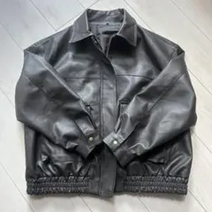 レザー ジャケット ブラウン