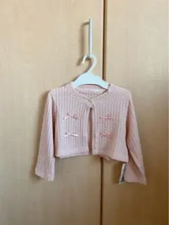90cm ピンクカーディガン