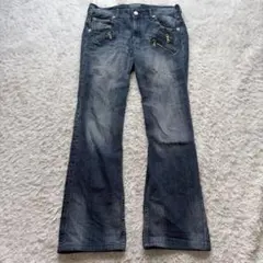 00s blueDenim Fade Vintage Grunge Y2K - メルカリ