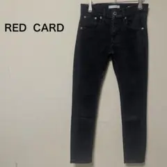 RED CARD anniversary25thスキニーデニムパンツ 黒　Sのサムネイル