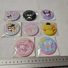 サンリオ　缶バッジ　８点セット