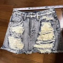 Westwood Outfitters ダメージ加工デニムスカートのサムネイル