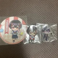 カラフルピーチ ゆあんくん コースター キーホルダー ラバーマスコット