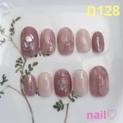 ネイルチップ　入学式　ブライダル　ニュアンス　マグネットネイル　卒業式　春ネイル