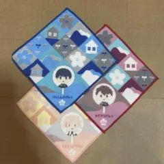 刀剣乱舞 御伴散歩 ミニタオル 3枚セット