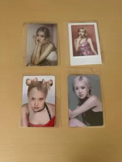 BLACKPINK ロゼ　トレカセット