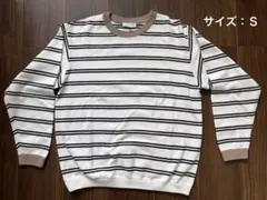 BEAUTY&YOUTH ストライプ長袖カットソー Sサイズのサムネイル