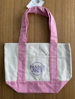 【新品未使用】Trader Joe’s トレジョ　パステルミニキャンバストート
