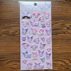 ぷくっとシール　マイメロディ クロミ