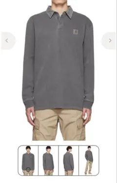 Carhartt ヘンリーネックポロシャツ Mのサムネイル