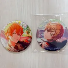 【美品✨】プロセカ 東雲彰人 グリッター缶バッジ 10A 20C 2点まとめ売り