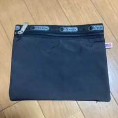 【難あり】　レスポートサック　ポーチ　黒