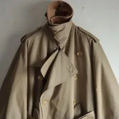 【一枚袖】70s ヴィンテージ バーバリー トレンチコート イングランド製