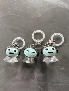 ブルーハムハム　めじるしチャーム　アクセサリー　キーホルダー3個セット