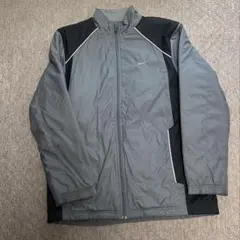 Nike グレー ナイロンジャケット 中綿ジャケット ライトダウン