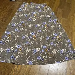 花柄ロングスカート　HusHusHのサムネイル