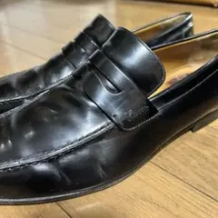 ヴィンテージ GUCCI グッチ 革靴 ローファー コインローファー