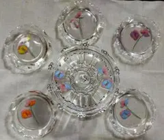 昭和レトロ　ガラス食器