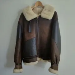 ⭐️90s⭐️ AVIREX B-3大戦モデル　フライトジャケット 色濃　サイズM AVIREX - 大戦モデル B-3 フライトジャケット AVIREX 38 M 茶