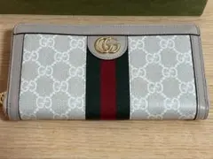 GUCCI グッチ 2つ折り長財布 523153 GGフローラル - メルカリ
