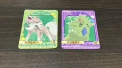 【美品！！】ポケモン ステッカーシール 2枚セット売り