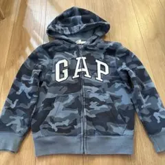 GAP 迷彩柄 ジップアップパーカー
