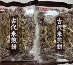 お菓子　せんべい　あられ　久助　こわれ古代米煎餅　150g×2袋　お徳用のサムネイル