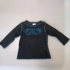 KP 長袖カットソー 黒 90cm